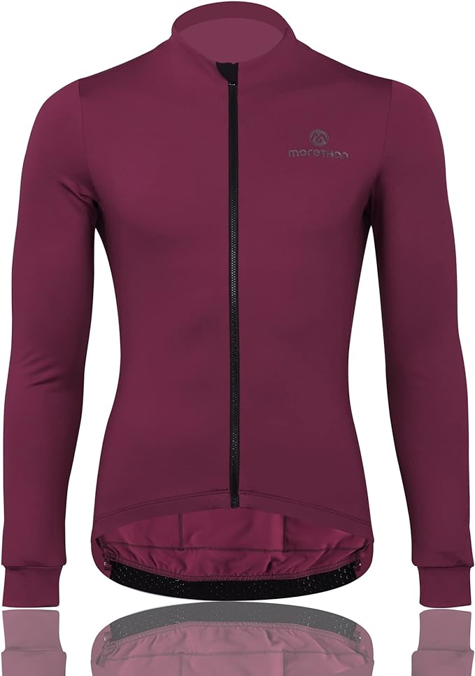 楽天市場】[Morethan] サイクルジャージ 裏起毛 長袖 メンズ サイクル