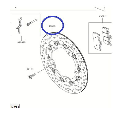 楽天市場】Brembo ブレンボ ディスクローター 【左右セット】 Kawasaki