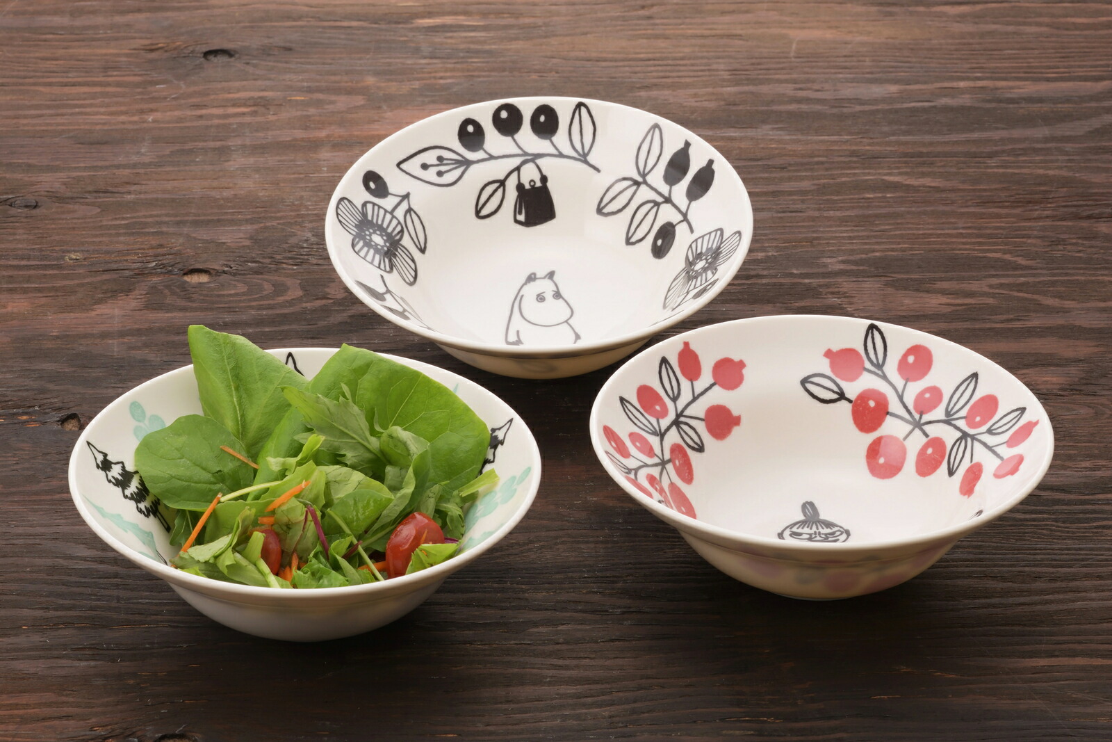 楽天市場】＼ 10％OFF ！／ MOOMINバレー ボウル 3柄組 ムーミン