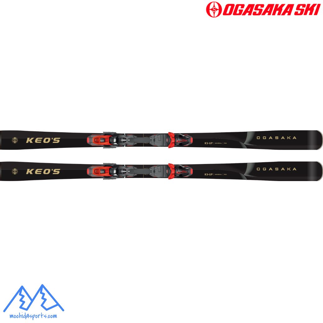 楽天市場】オガサカ スキー KEO'S ケオッズ KS-UP/BK + PRD12GW 165cm