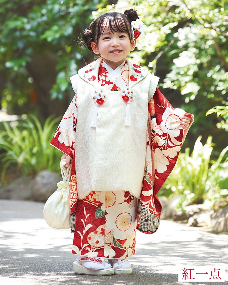 楽天市場】[ 最高級 ] 七五三 被布 3才用 女児 着物 セット 被布