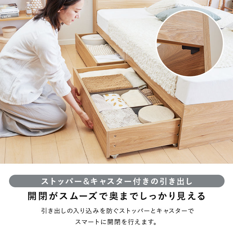 楽天市場】☆スーパーSALE限定価格☆【在庫限り】収納ベッド フレーム