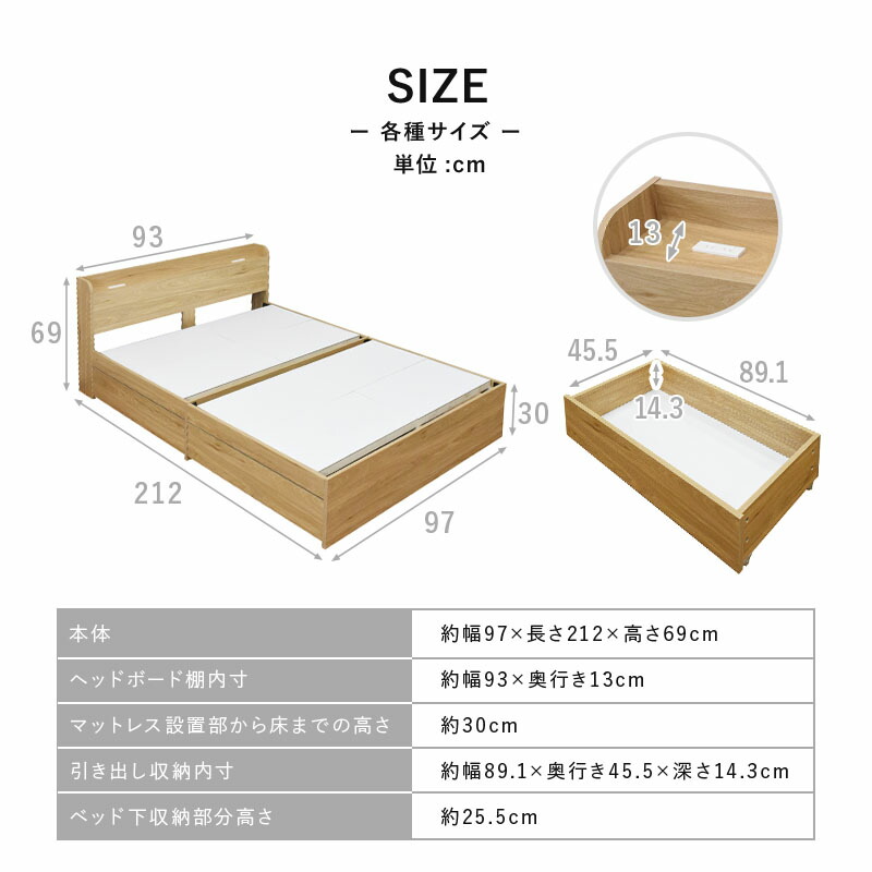 楽天市場】☆スーパーSALE限定価格☆【在庫限り】収納ベッド フレーム