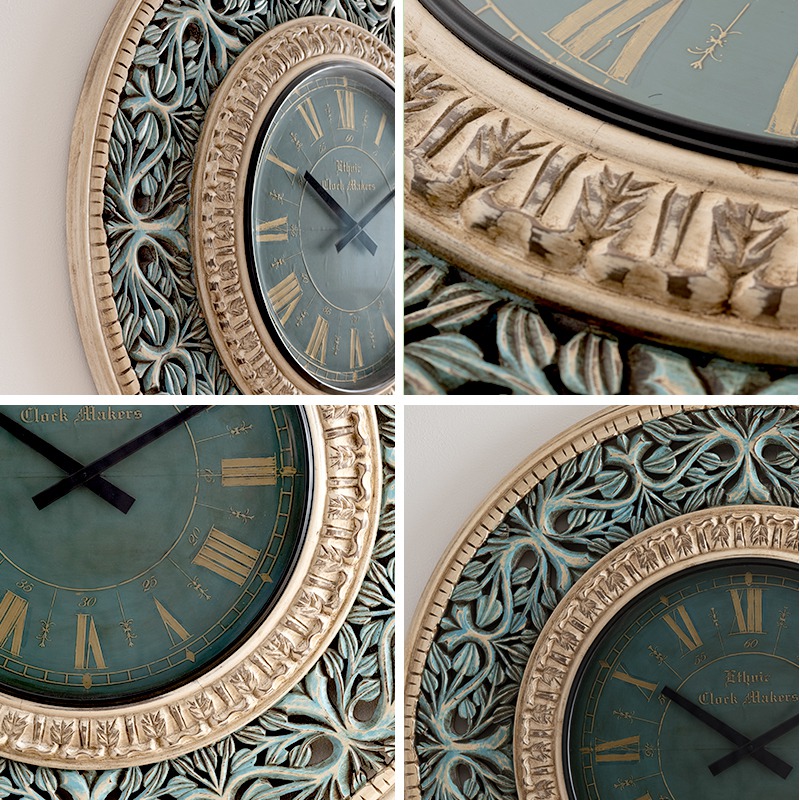 楽天市場】[50％OFF!]壁掛け時計 掛け時計 おしゃれ 大きい レトロ