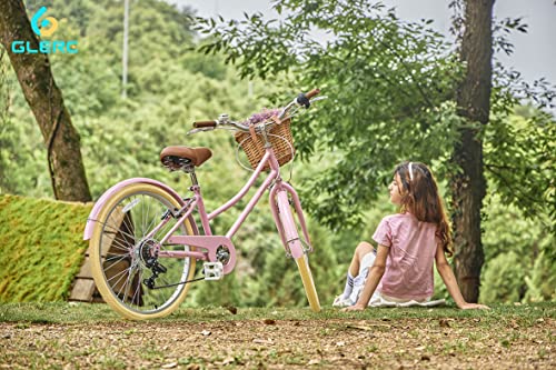 楽天市場】Glerc 女の子自転車 可愛い小中学生自転車 シティーサイクル
