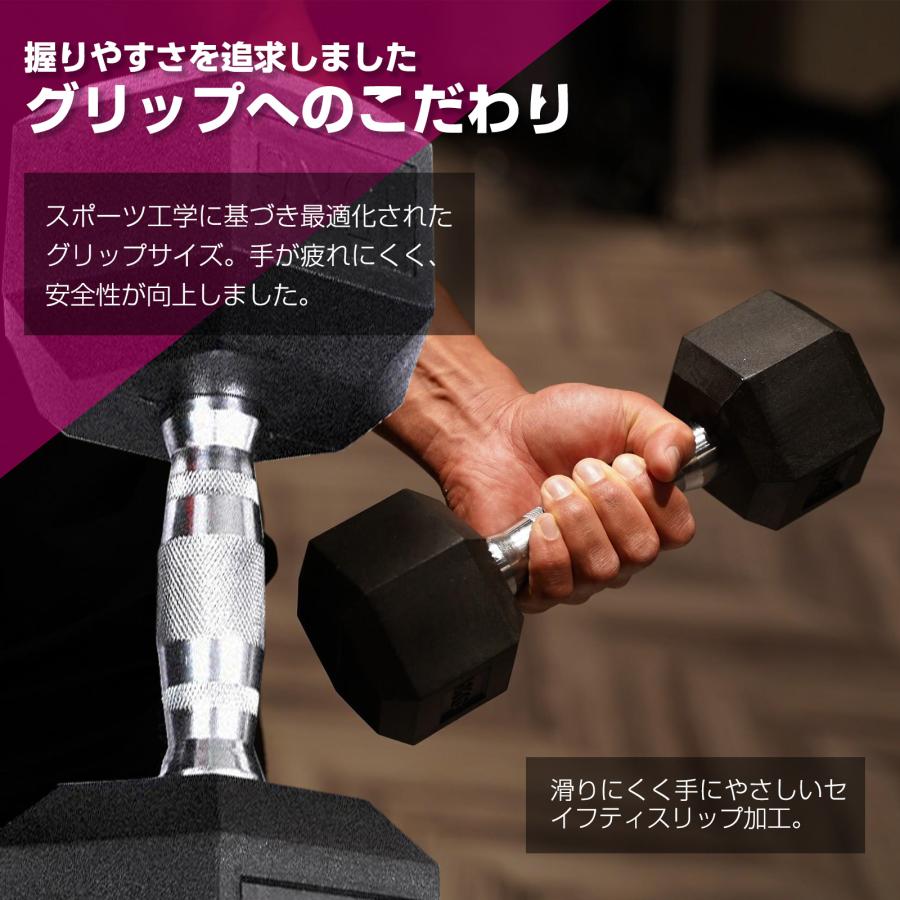 楽天市場】六角ダンベル 25kg 2個セット 筋トレ トレーニング : Mailo Shop