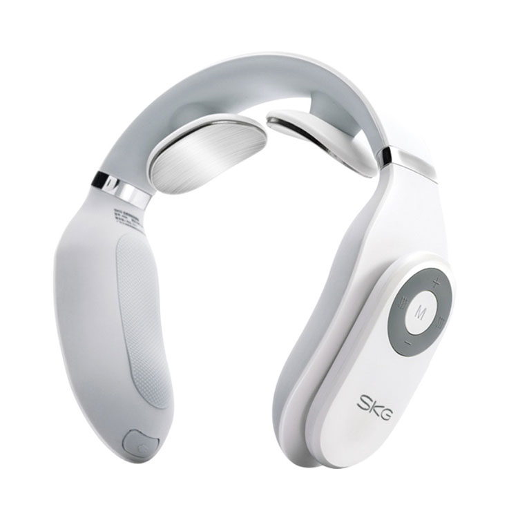 楽天市場】skg ネックマッサージャー ホワイト【首 首元ケア ケア用品