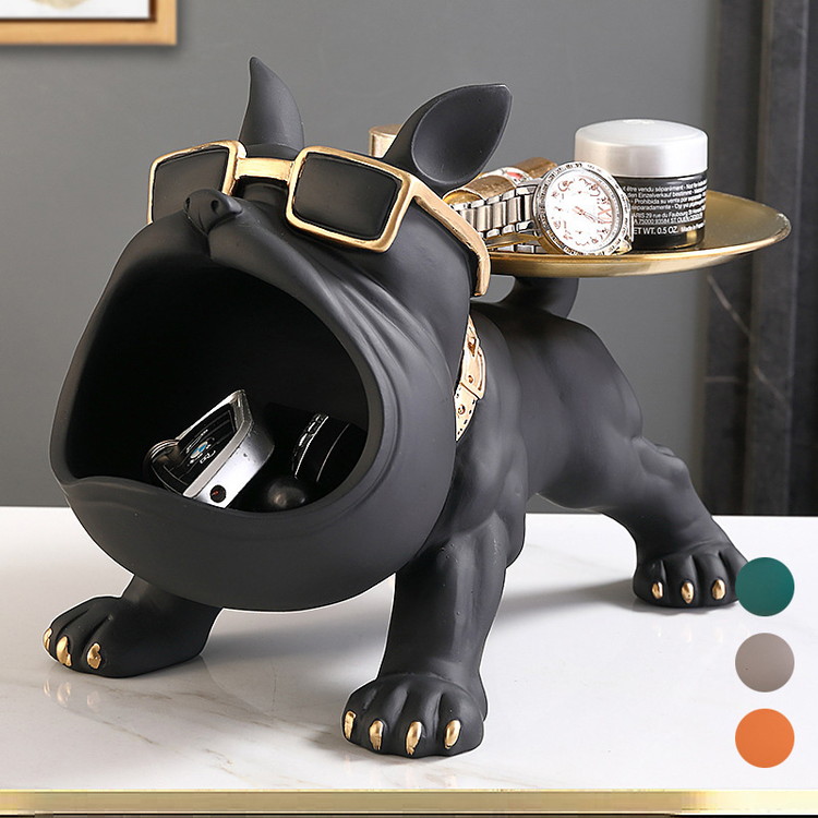 楽天市場】犬 小物入れ 収納 インテリア フレンチブルドッグ