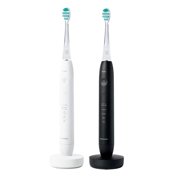 楽天市場】パナソニック Panasonic W音波振動ハブラシドルツ ブラック