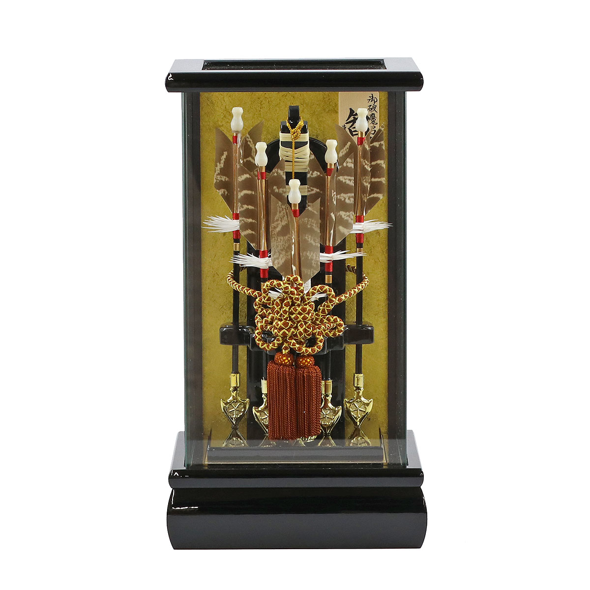 楽天市場】破魔弓 久月 コンパクト ケース飾り 6号 智 本籐巻 パノラマ