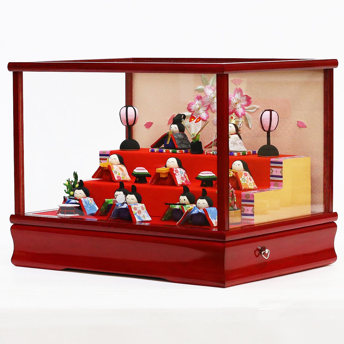 楽天市場】雛人形 コンパクト ちりめん雛 わらべ雛 10人揃い