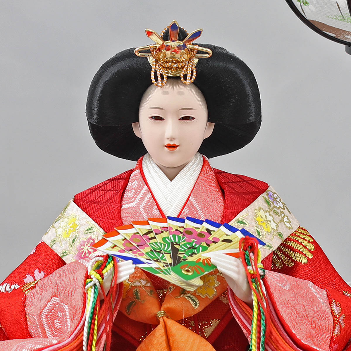 楽天市場】雛人形 コンパクト ケース飾り ケース入り 小三五親王飾り