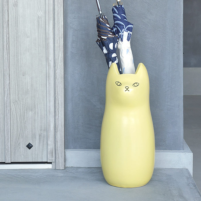 楽天市場】猫 傘立て 陶器製 ねこ ネコ 陶製 アンブレラスタンド