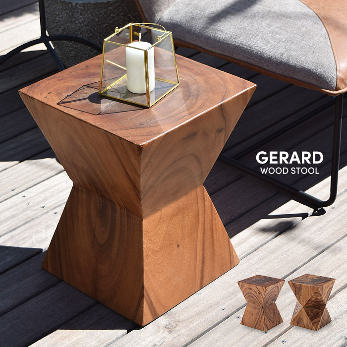 楽天市場】[レビュー特典]無垢材 ウッド スツール 天然木製 丸太 椅子