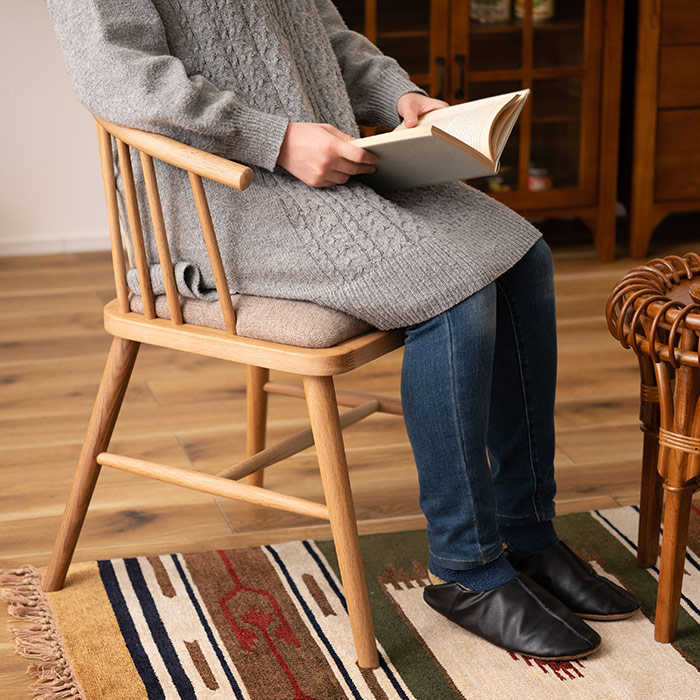 楽天市場】[レビュー特典]オーク材 ウィンザーチェア 木製 ダイニング