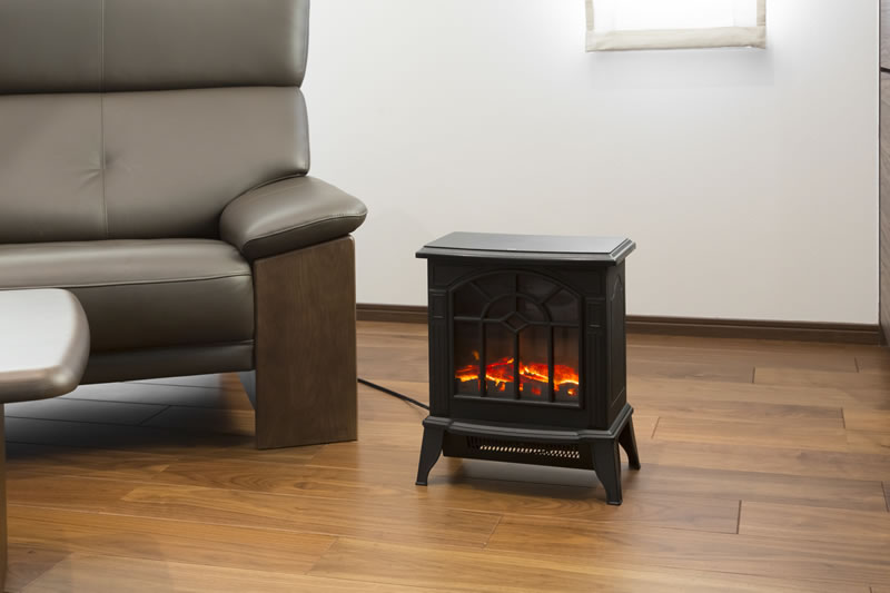 楽天市場】【P最大47倍&クーポン】暖炉型ファンヒーター 暖房