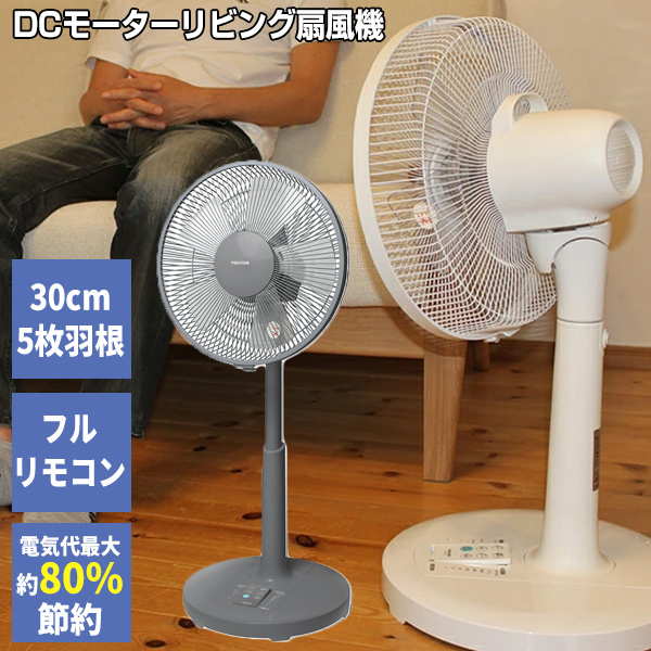 楽天市場】【3/5限定2人に1人最大100%P】TVで話題 テクノス DC扇風機