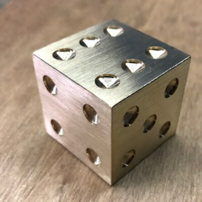 楽天市場】真鍮製メガサイコロ 1ヶ サイコロ 卓上 ダイス 日本製