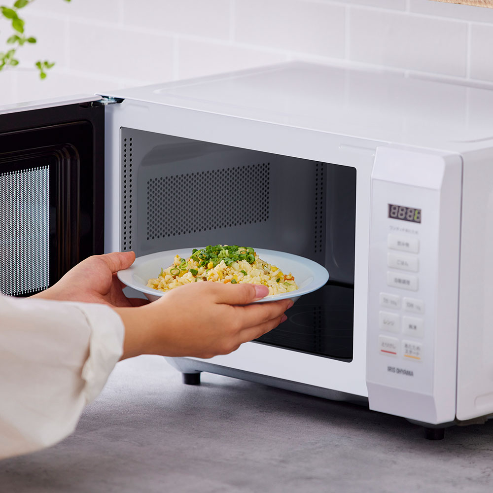 楽天市場】電子レンジ 18L IMB-F186-W ホワイト 101848 1台 アイリス