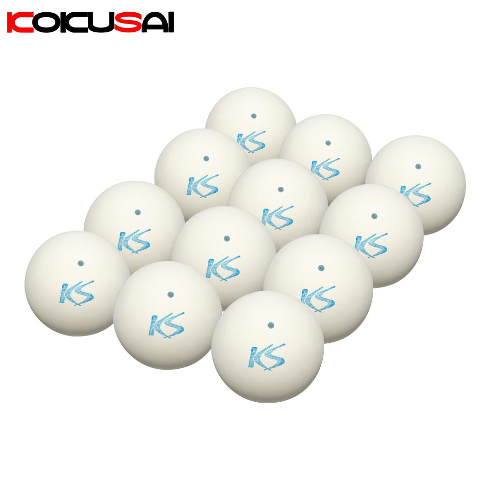 楽天市場】軟式テニスボール練習球 白 KS077 オンネーム無料 KS