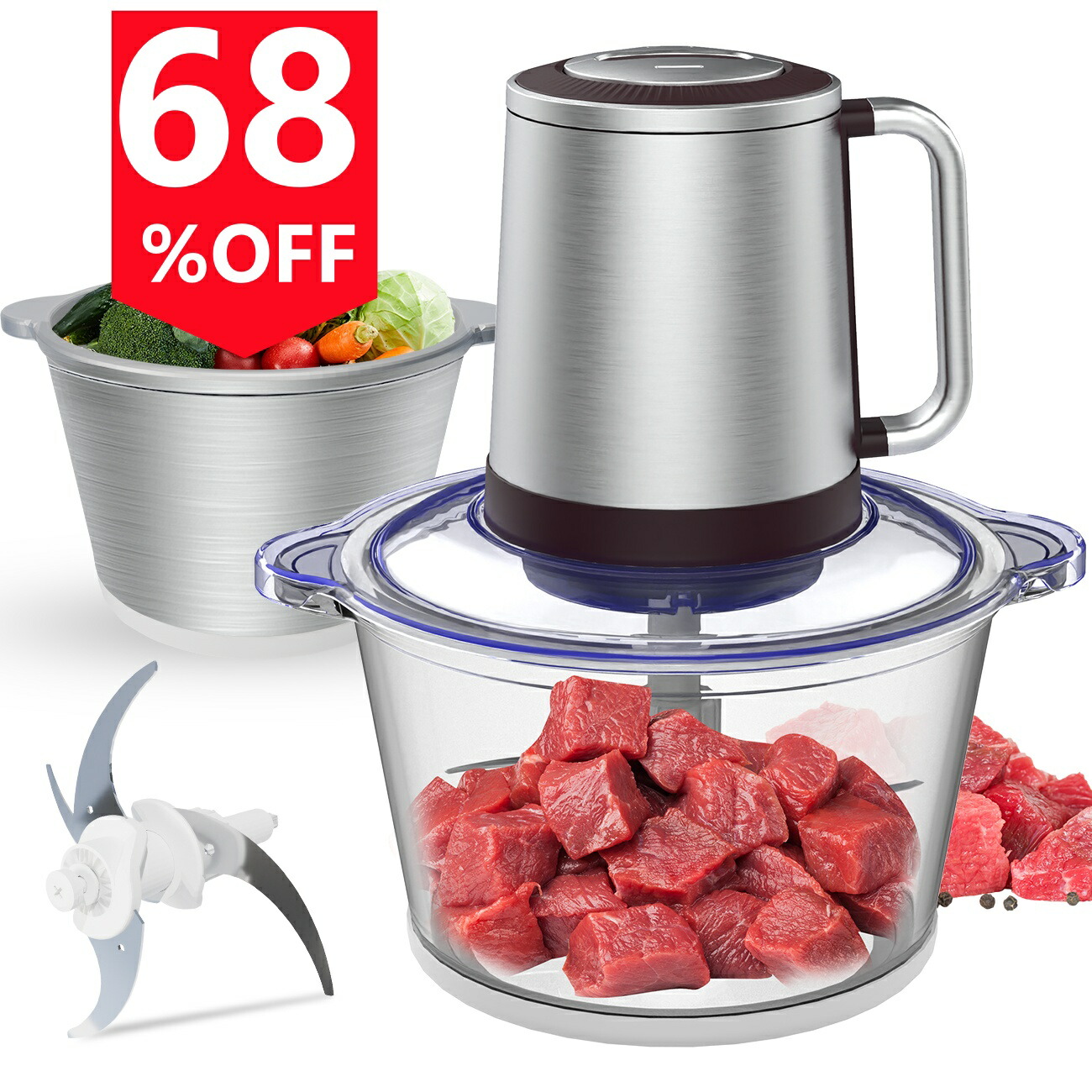 楽天市場】【中古】YDK フードプロセッサー WスピードNEWあじの