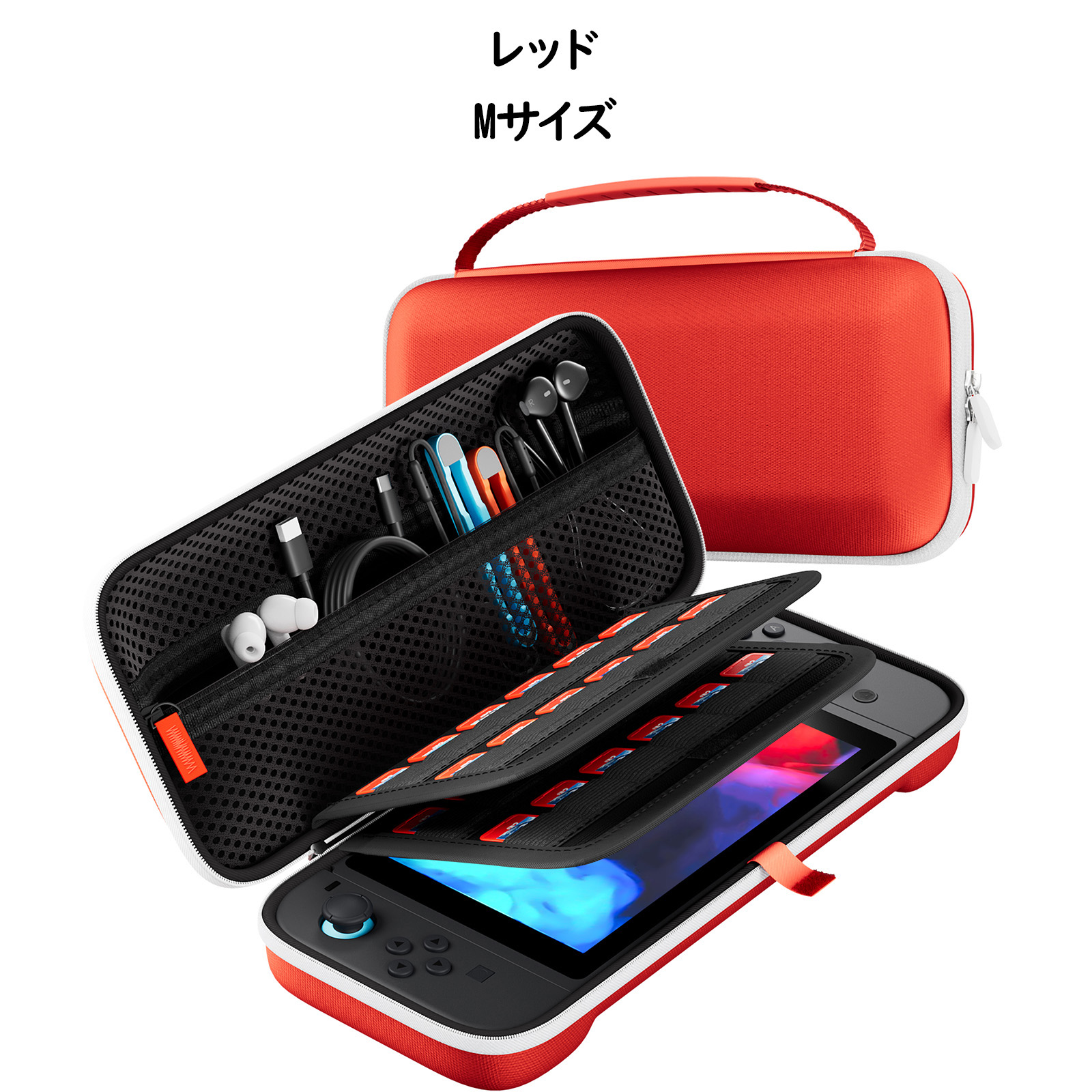 楽天市場】ProCase Switch 2対応 収納用バッグ ゲームカードスロット