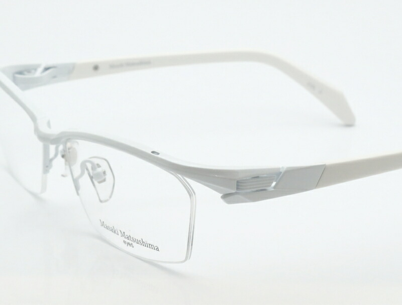 楽天市場】レンズつき マサキマツシマ メガネ MF-1265 4 ホワイト