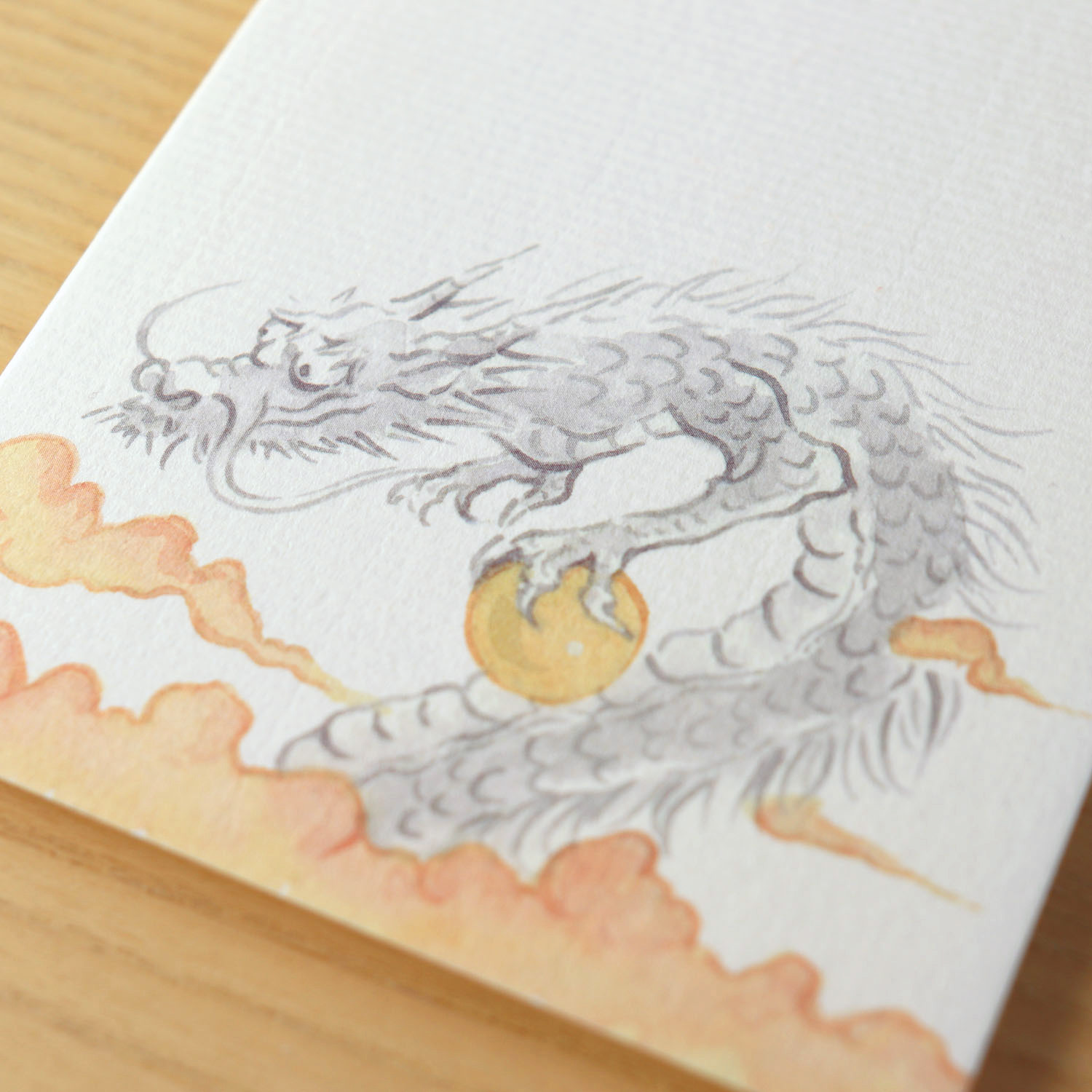 楽天市場】干支年賀はがき 雲竜 2枚入和紙 年賀状 令和6年 辰年 干支