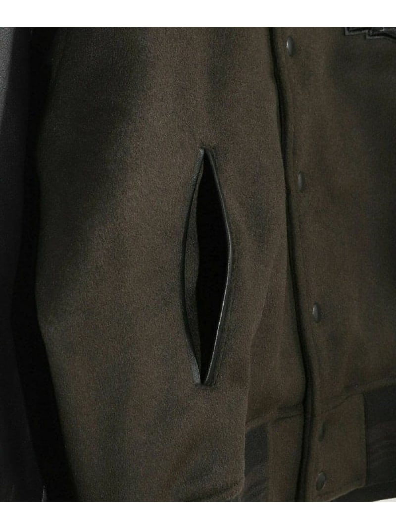 楽天市場】【50th Anniv . 中田 慎介】WOOL MELTON STADIUM JAMPER