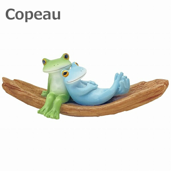 楽天市場】1540【商品入替SALE】Copeau コポー カエル コポー まどろむ