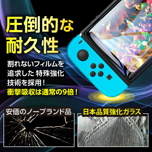 楽天市場】【1000円ポッキリ】 任天堂スイッチ2 保護フィルム 有機EL