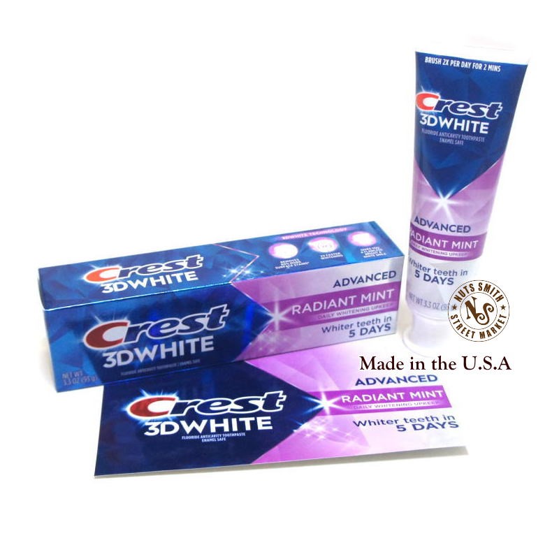 楽天市場】【送料無料】米国 Crest 3D WHITE RADIANT MINT クレスト