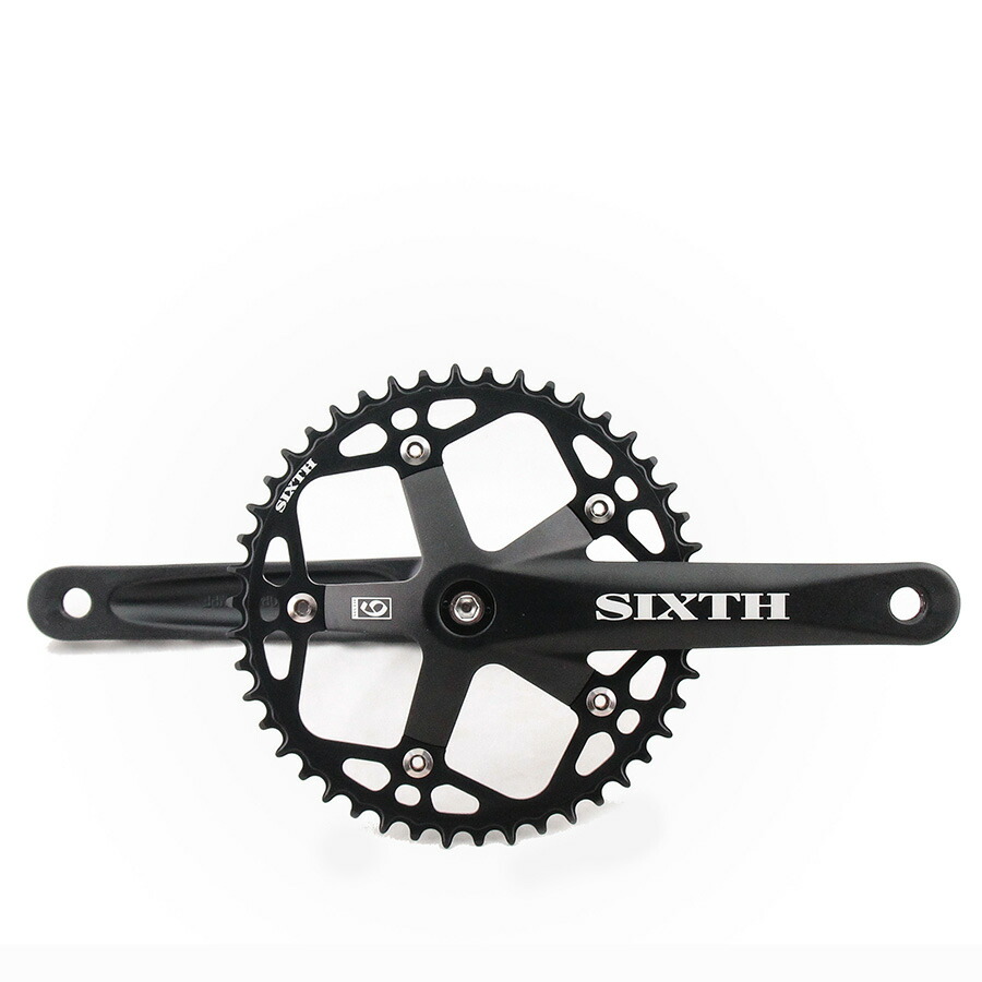 楽天市場】3ピース ナローワイド シングル クランク SIXTH