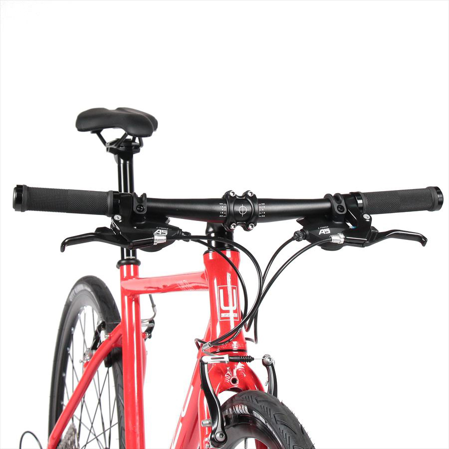 楽天市場】クロスバイク UNIZE Kamuza Passion Red (ユナイズ カムザ