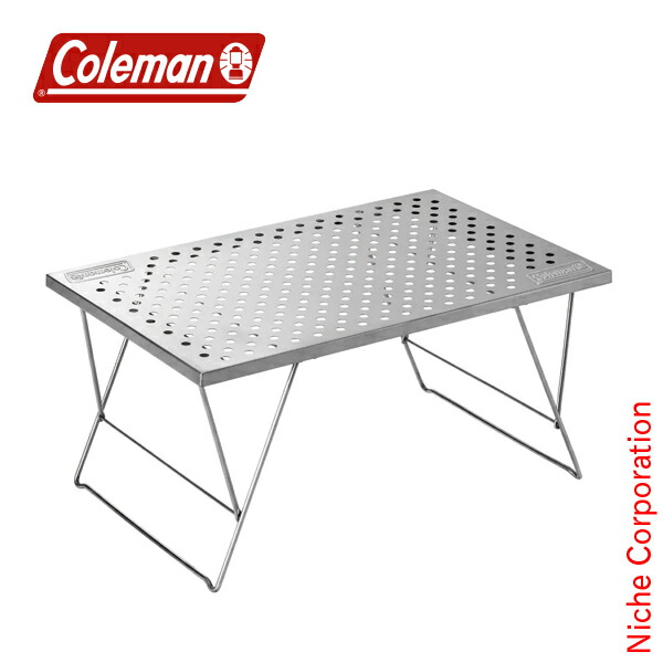 楽天市場】コールマン テーブル（カラーシルバー）（アウトドア