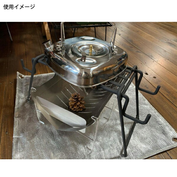 楽天市場】ベルモント アイアン焚火スタンドmini BM-296 アウトドア