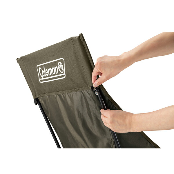 楽天市場】コールマン ヒーリングチェアNX HB オリーブ 2199216