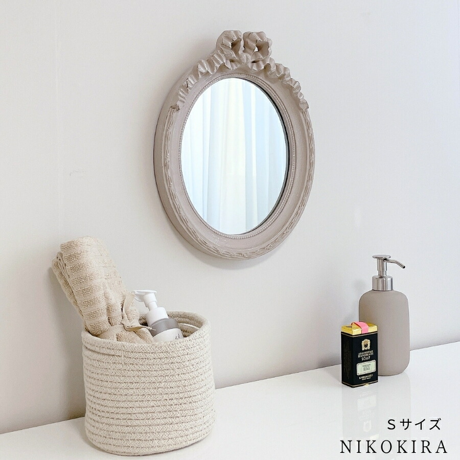 楽天市場】【15%OFFクーポン4日20時〜】 鏡 壁掛け アンティーク 楕円