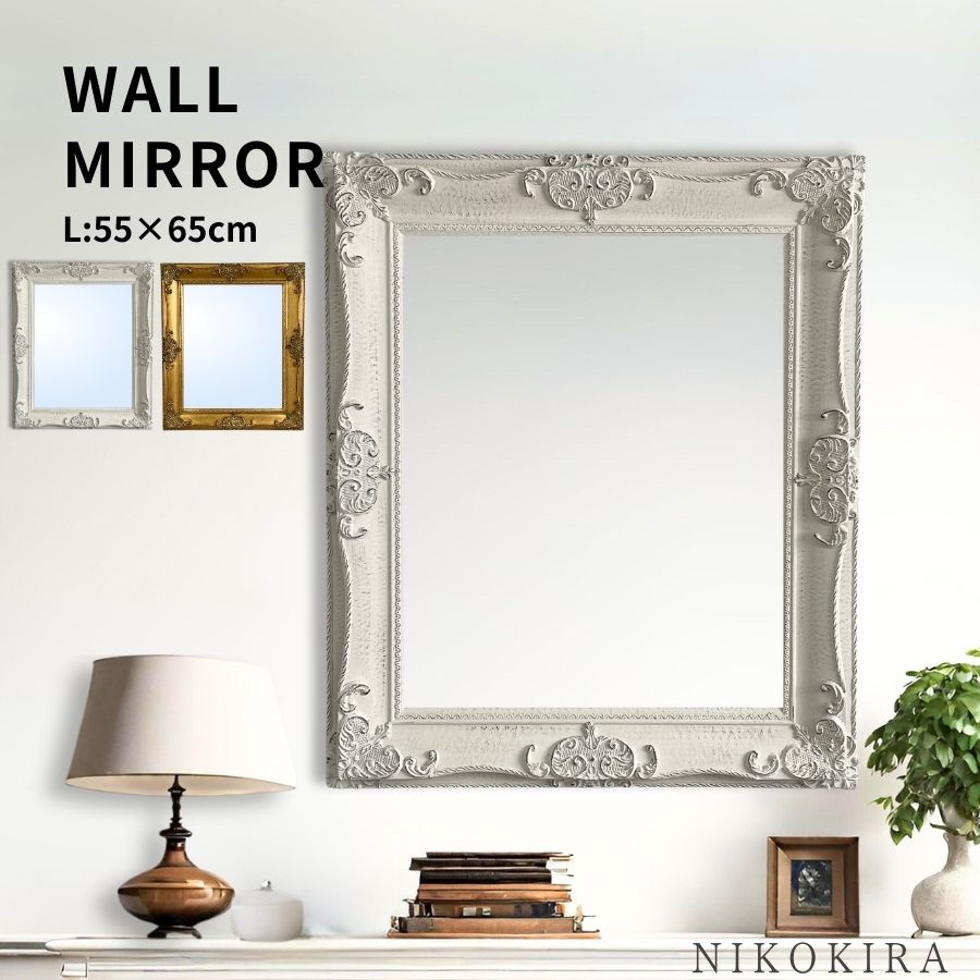 楽天市場】ウォールミラー アンティーク（壁掛け｜鏡）：インテリア