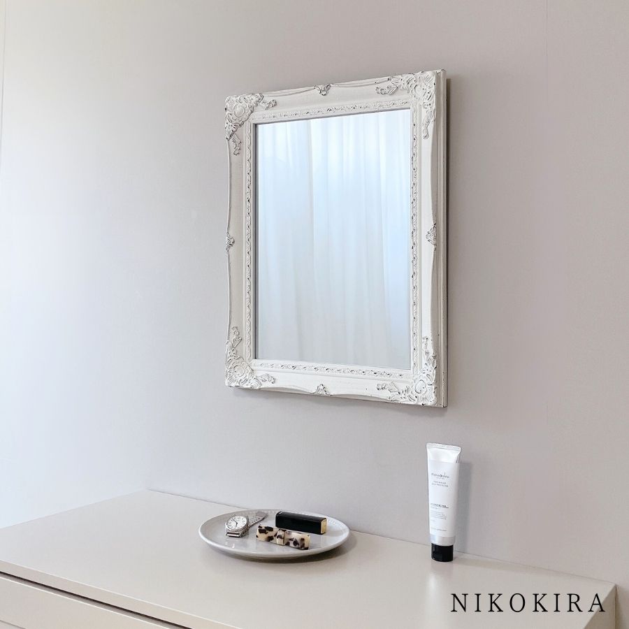楽天市場】【10％OFFクーポン 7,680→6,912円】 鏡 壁掛け 鏡 玄関 鏡