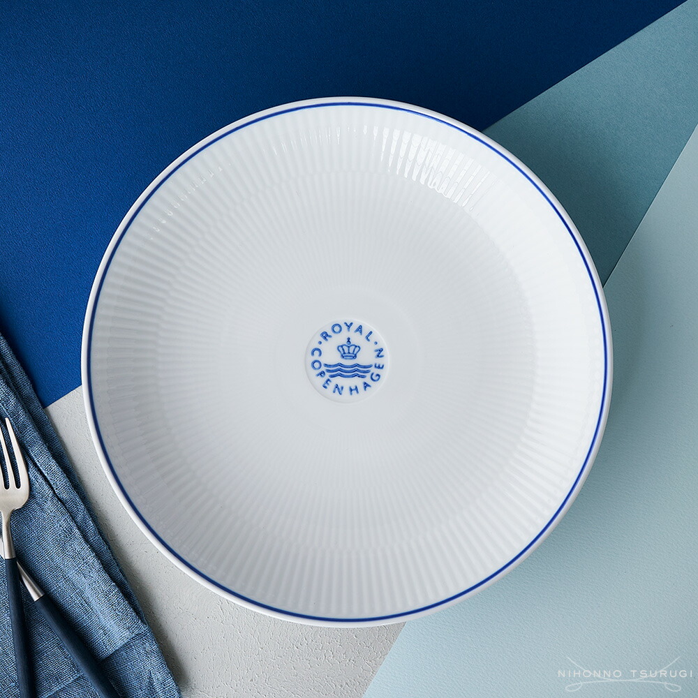 楽天市場】ロイヤルコペンハーゲン ブルーライン ディーププレート