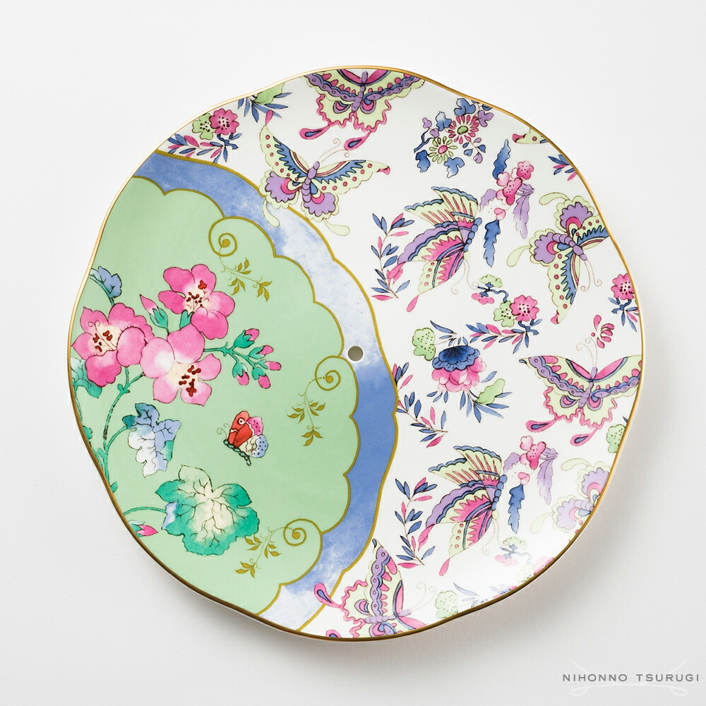 楽天市場】ウェッジウッド (WEDGWOOD) バタフライブルーム 2段ケーキ