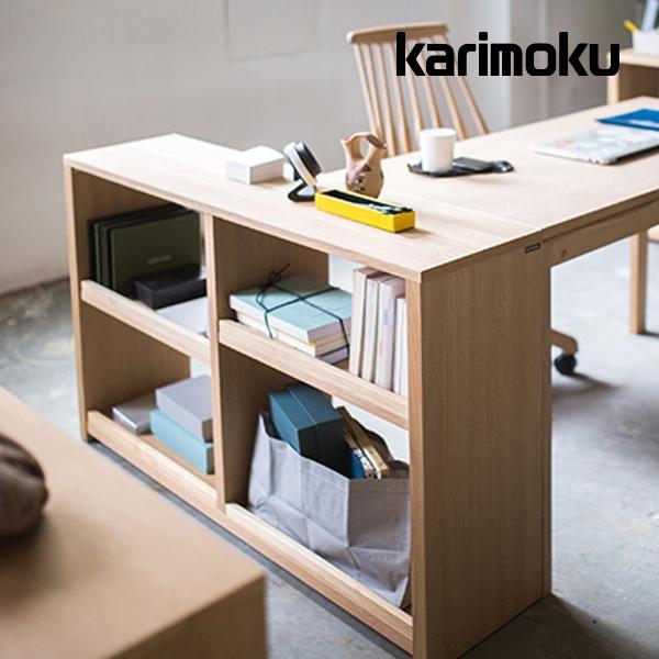 楽天市場】カリモク（オープンラック｜本棚・ラック・カラーボックス