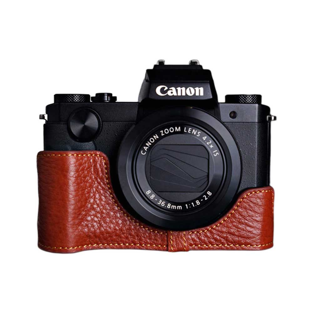 楽天市場】【30%OFF】 Canon PowerShot G5X 専用 レザー カメラケース