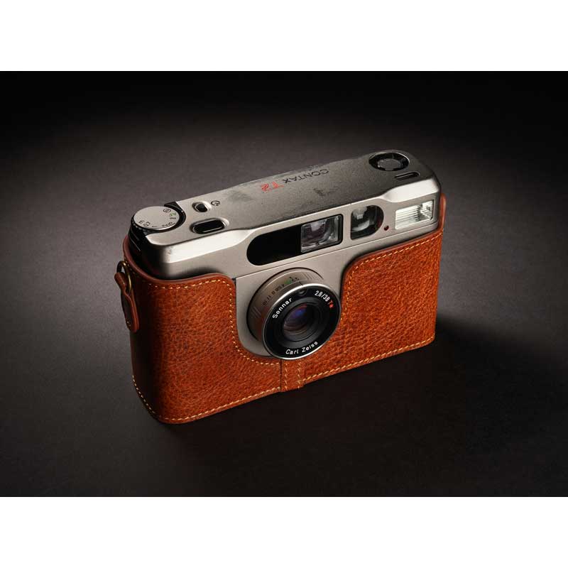 楽天市場】Contax T2 専用 レザー ケース Volcano ボルケーノ TP