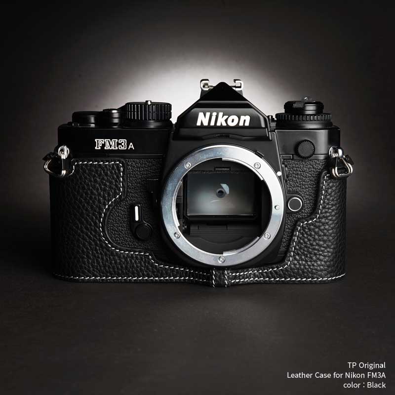 楽天市場】Nikon FM3A 専用 レザー ケース Black ブラック TP Original