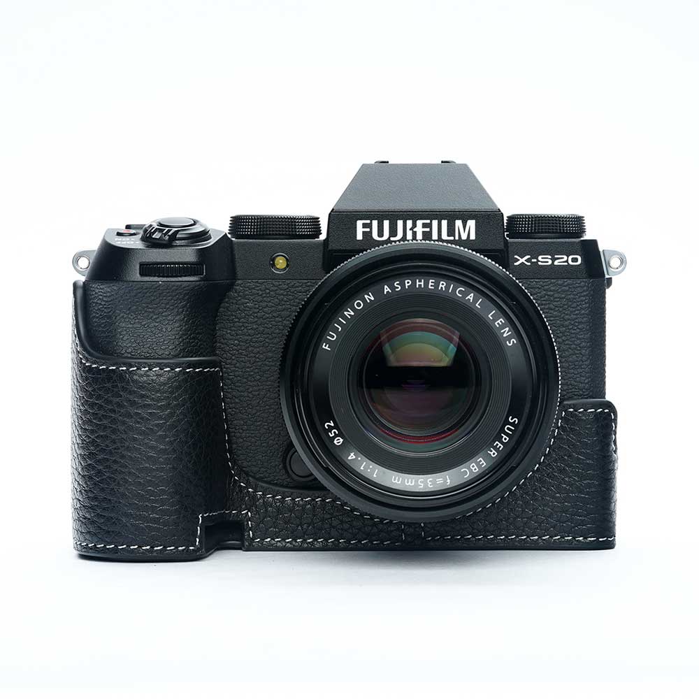 楽天市場】FUJIFILM X-S20 専用 レザー ケース Black ブラック TP