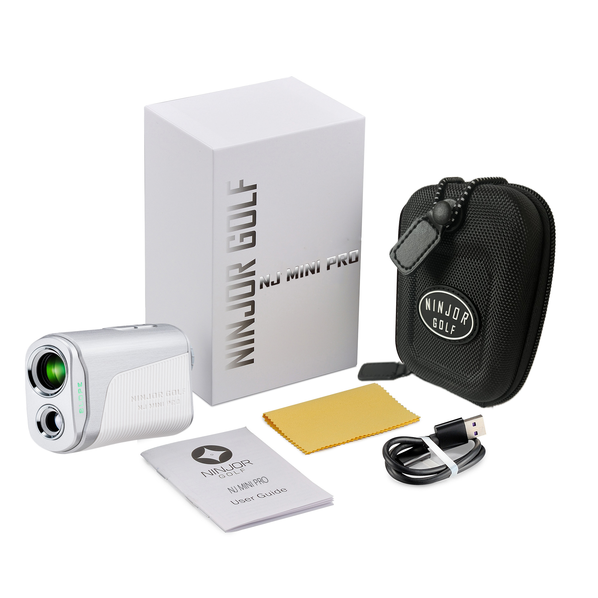 楽天市場】NINJOR GOLF NJ MINI PRO LCD ゴルフ 距離計 小型コンパクト