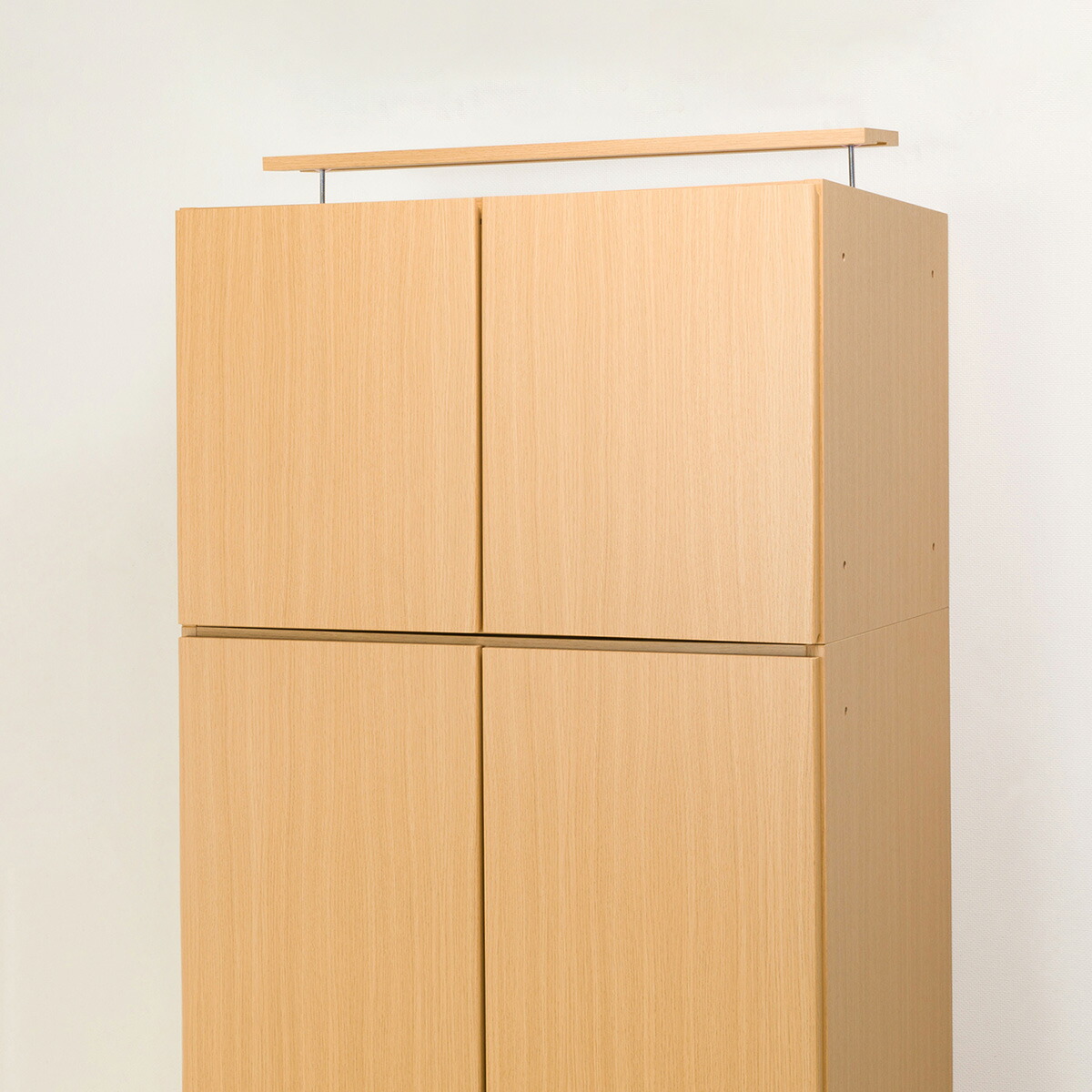 楽天市場】ワードローブ 上置きセット 幅79.5cm (アーデル2 80WR LBR