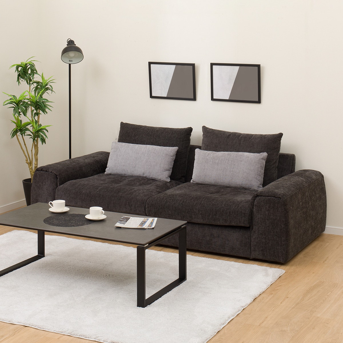 楽天市場】布張りセパレートソファ(LB04) ニトリ 【配送員設置商品